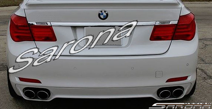 Custom BMW 7 Series  Sedan Rear Lip/Diffuser (2009 - 2015) - $490.00 (Part #BM-015-RA)